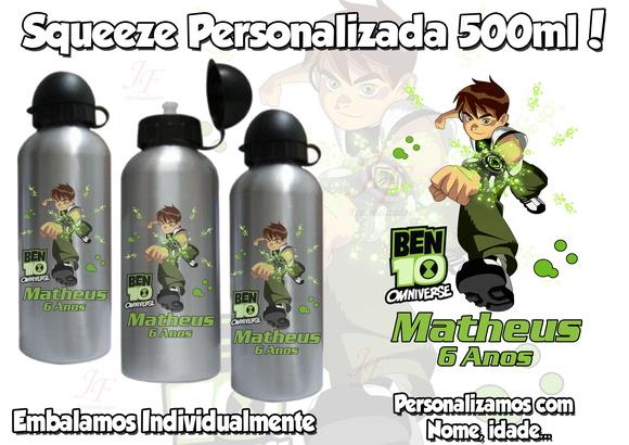 Squeeze Garrafinha Alumínio 500 ml Ben 10