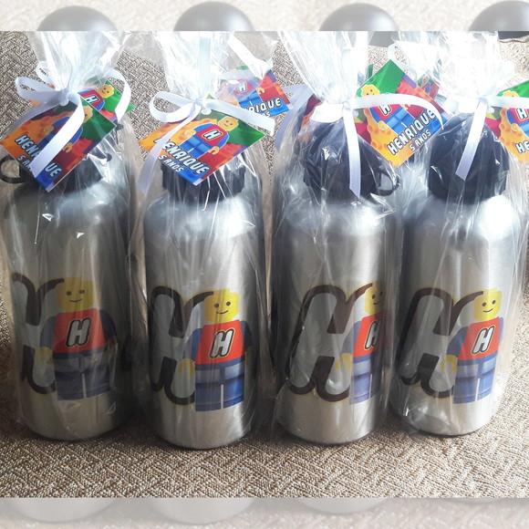 Squeeze Garrafinha Alumínio Personalizada - Qualquer Tema!