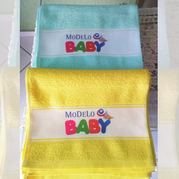 Toalhinha de Mãos Personalizada 48 X 28,5 cm_Várias cores
