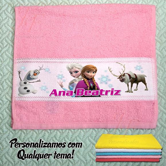 Toalhinha Personalizada Várias cores