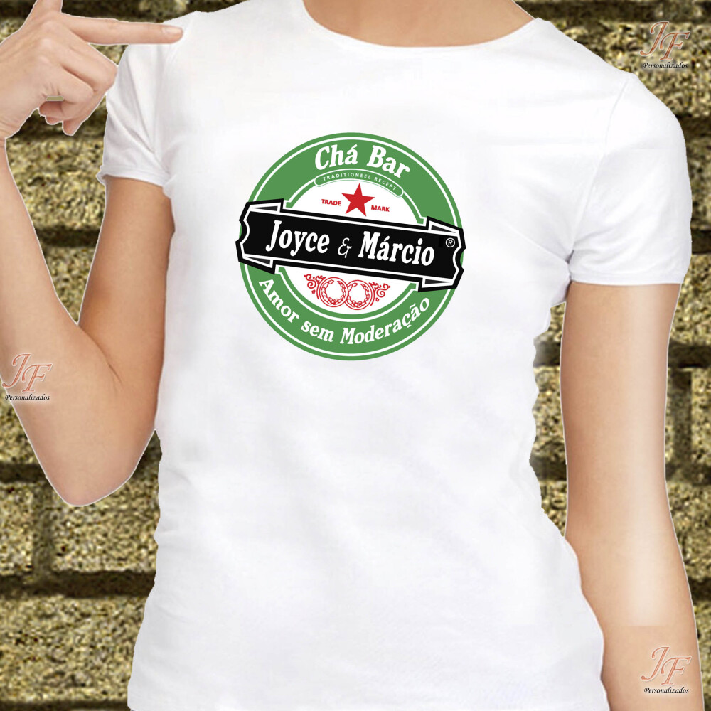 Camiseta New Game Personalizada | 02 Unidades | Camisa Noivado Sa