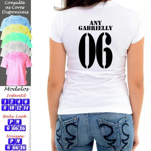 01 Camiseta Adulto Infantil Personalizada Got 7