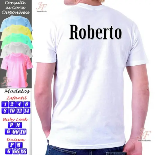 01 Camiseta Funcionário Servidor Público Personalizada