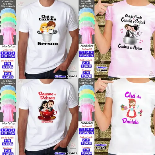 01 Camiseta Personalizada Game Over Chá Bar New Game
