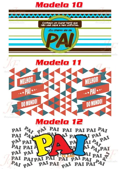 01 Caneca Cerâmica Papai Personalizada