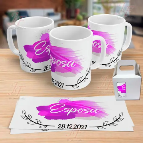 01 Caneca Cerâmica Personalizada Chá Bar New Game