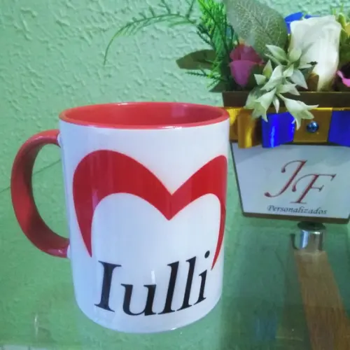 01 Caneca em Cerâmica 350 ml Personalizada Poderosa Chefona