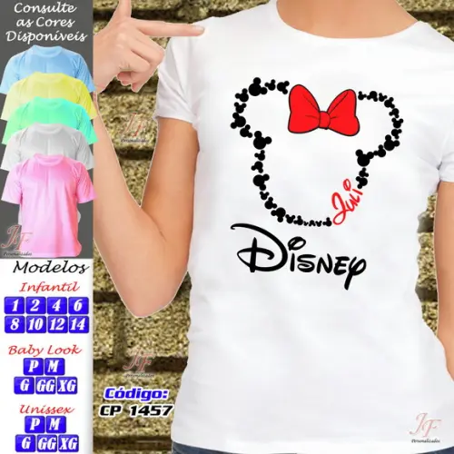 10 Camisetas Férias em Família Viagem Disney Trip Vacation