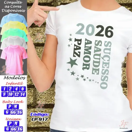 12 Camisetas Personalizadas Feliz Natal Reveillon Ano Novo
