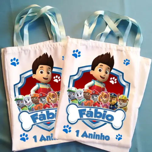 Bolsinha Patrulha Canina Personalizada