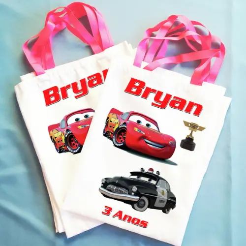 Bolsinha Macqueen Filme Carros Personalizada