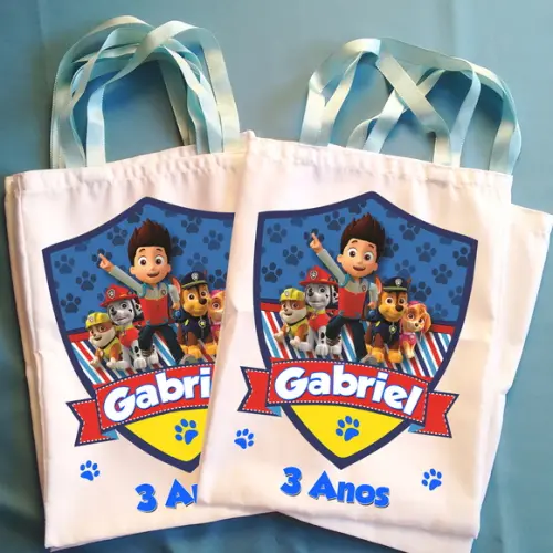 Bolsinha Patrulha Canina Personalizada