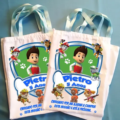Bolsinha Patrulha Canina Personalizada
