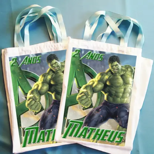 Bolsinha Personalizada Hulk