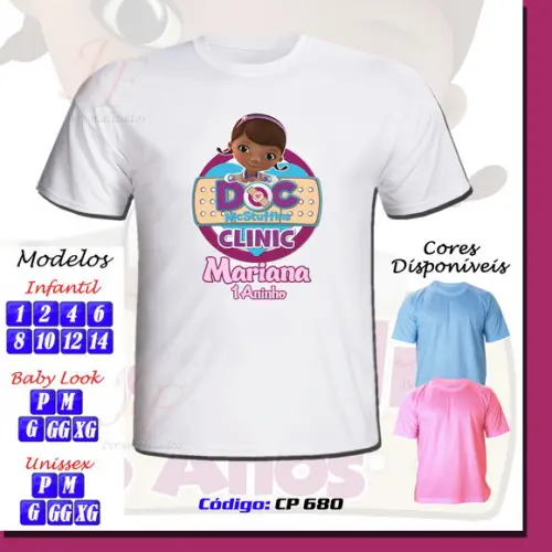Camiseta Doutora Brinquedos