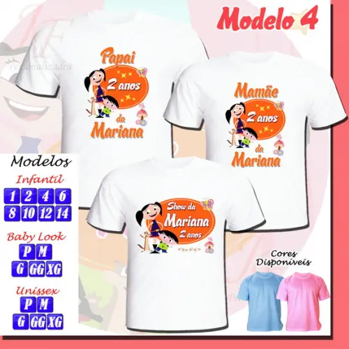 Camiseta Personalizada Show da Luna