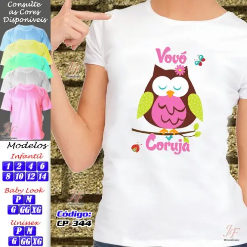 Camiseta Vovô Personalizada