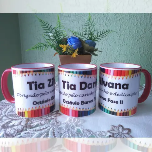 Caneca Cerâmica 350 ml Personalizada Professor Formatura