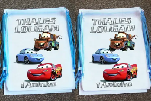 Mochilinha Macqueen Filme Carros Personalizada