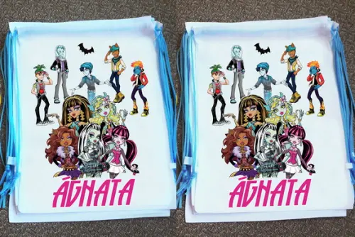 Mochilinha Personalizada Monster High
