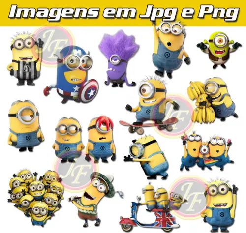 Scrapbook Digital Minions Meu Malvado