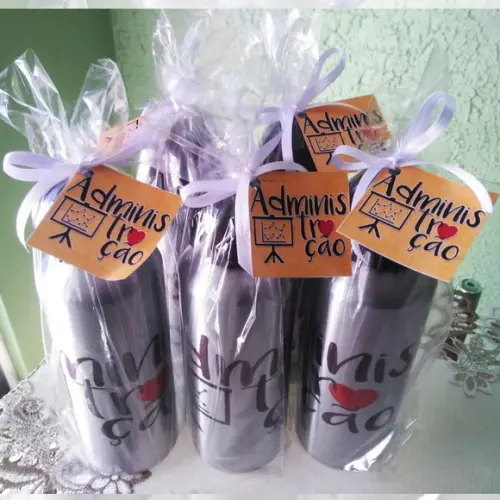 Squeeze Alumínio 500 ml Personalizada Curso Administração