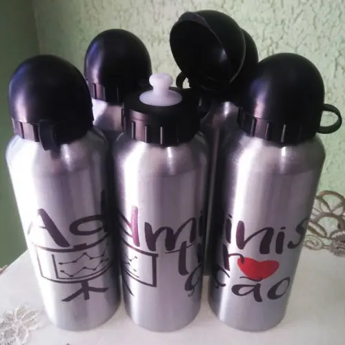 Squeeze Alumínio 500 ml Personalizada Curso Administração
