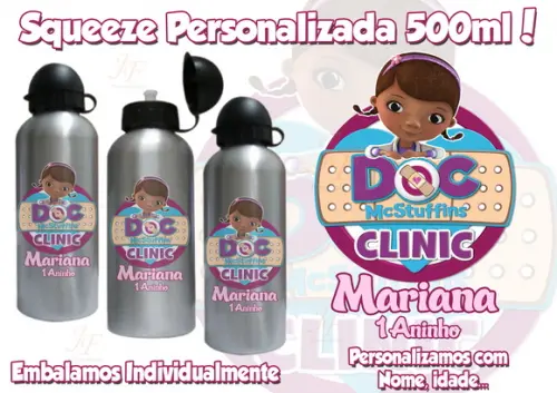 Squeeze Alumínio Doutora Brinquedos