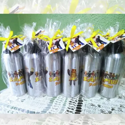 Squeeze Garrafinha em Alumínio 500 ml Personalizada Roblox