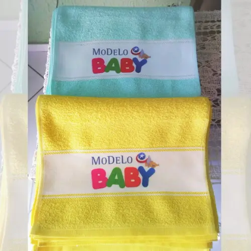 Toalhinha de Mãos Personalizada 48 X 28,5 cm_Várias cores