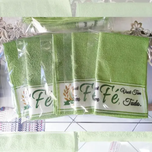 Toalhinha de Mãos Personalizada 48 X 28,5 cm_Várias cores
