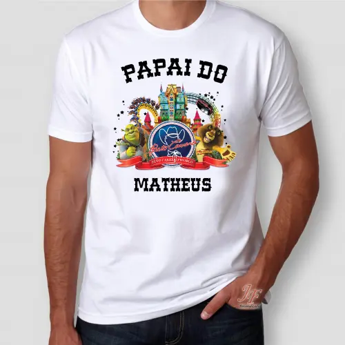 Camisa Viagem Beto Carrero | 06 Unidades | 100% Algodão