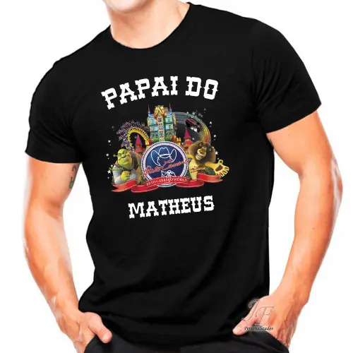 Camisa Viagem Beto Carrero | 12 Unidades | 100% Algodão