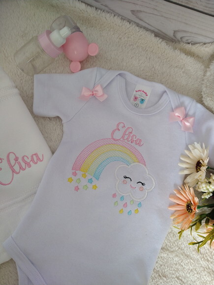 Body Infantil +toalhinha Bordada