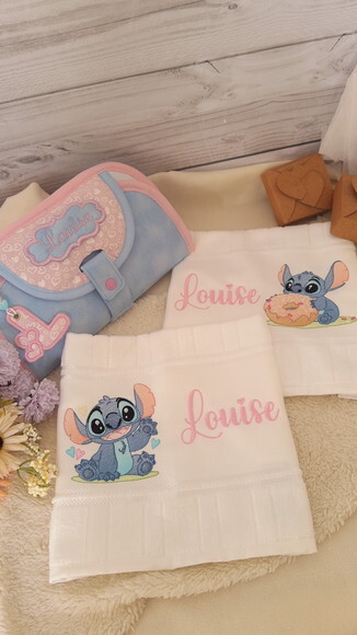 Porta Higiene Bucal + Toalhinha Personalizada