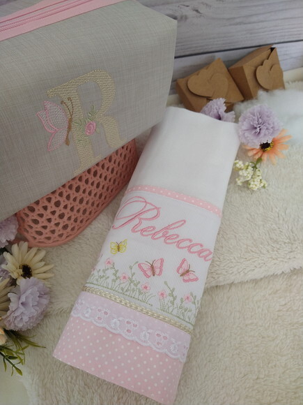 Toalha Fralda + Necessaire Box
