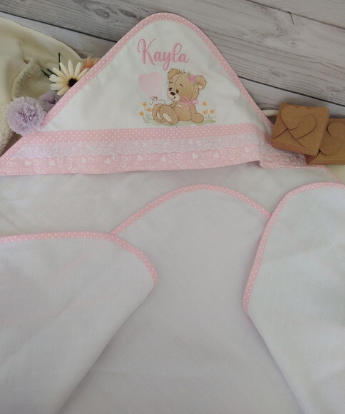 Toalha Fralda com Capuz