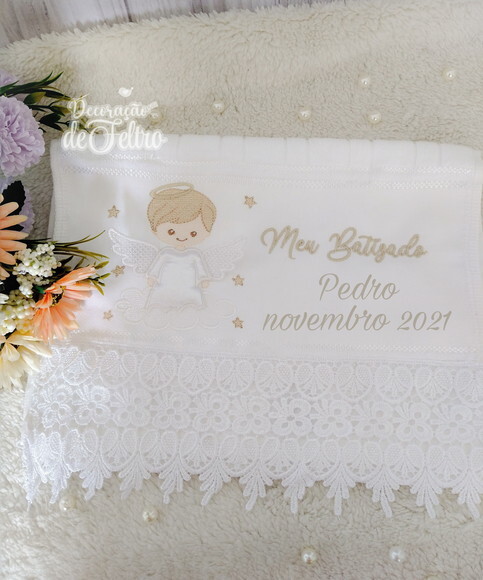 Toalhinha de Batizado