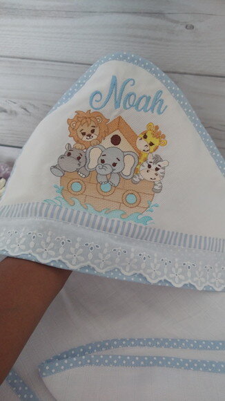 Toalha Fralda com Capuz