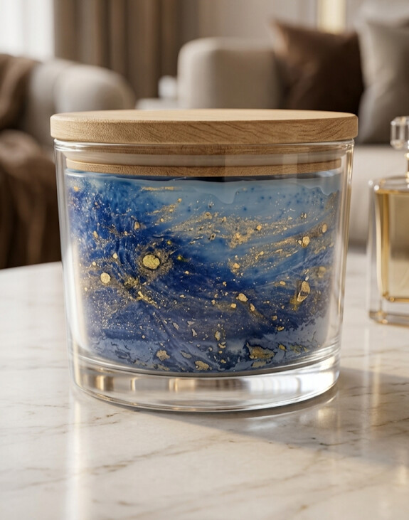 Vela decorativa aromática - Noite Estrelada