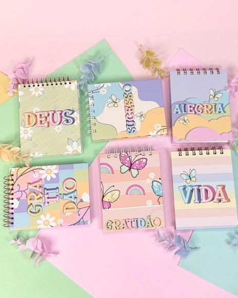 Bloco Anotações Capa Dura Personalizado com Nome