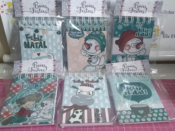 Bloco Anotações Personalizado Natal
