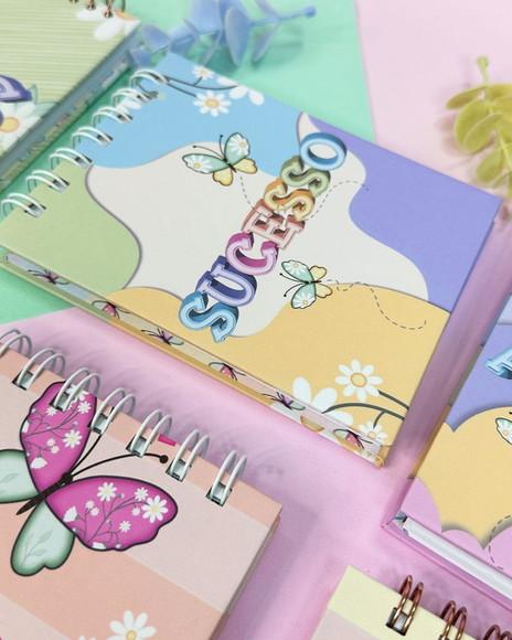 Bloco Anotações Capa Dura Personalizado com Nome