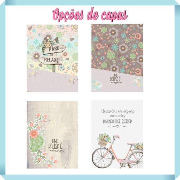 Bloco de notas A6 personalizado