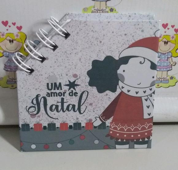 Bloquinho de natal personalizado