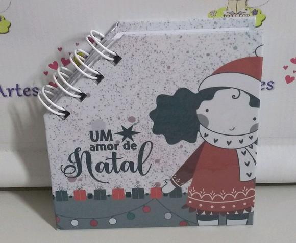 Bloquinho de natal personalizado