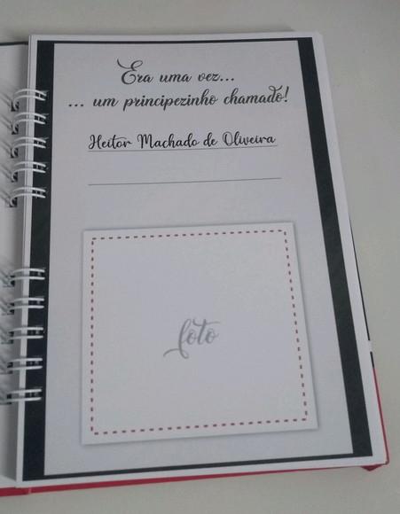 Caderneta de Vacina Futebol Capa Dura Personalizada +brinde