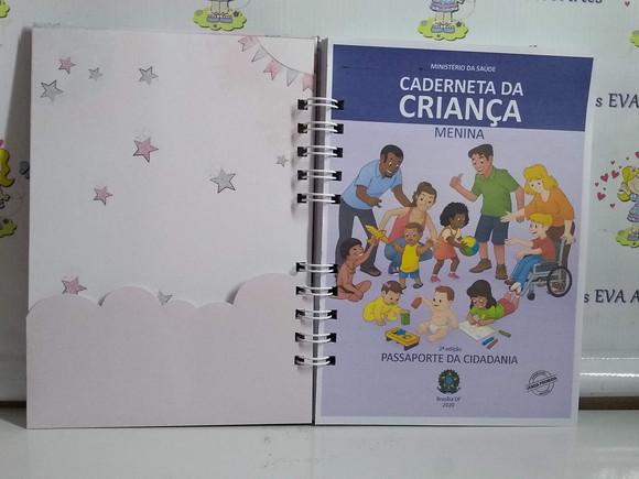 Caderneta De Vacina Minnie Personalizada