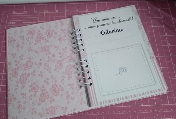 Caderneta De Vacina Ursinha Princesa Personalizada+brinde