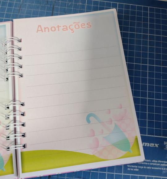 Caderneta de Vacinação Chuva de Amor Personalizada Capa Dura